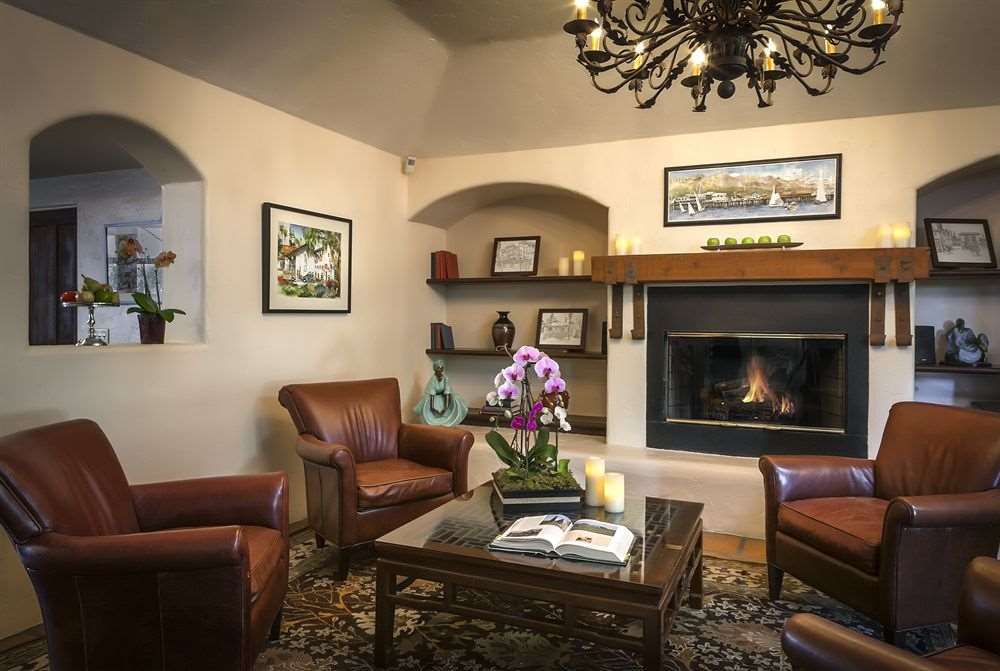 Spanish Garden Inn Санта Барбара Интериор снимка